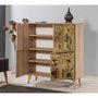 Hanah Home Multilux-732 Armario Multiusos Roble Sonoma